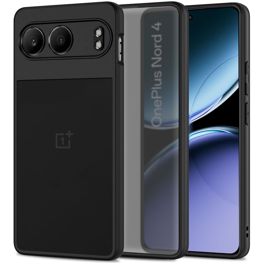 Hülle für OnePlus Nord 4, Tech-Protect, Magmat, Schwarz