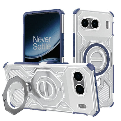 Hülle für OnePlus Nord 4, Techsuit, Carbon Shield Pro, Blau