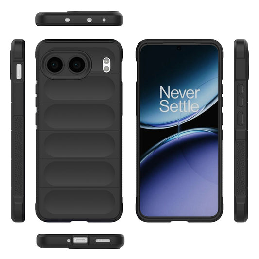 Hülle für OnePlus Nord 4, Techsuit, Magic Shield, Schwarz