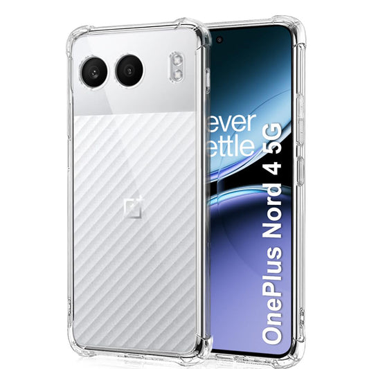 Hülle für OnePlus Nord 4, Techsuit, stoßfest klar, transparent