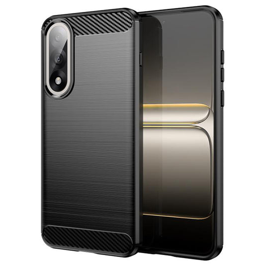 Hülle für OnePlus Nord 5, Techsuit, Carbon, Schwarz