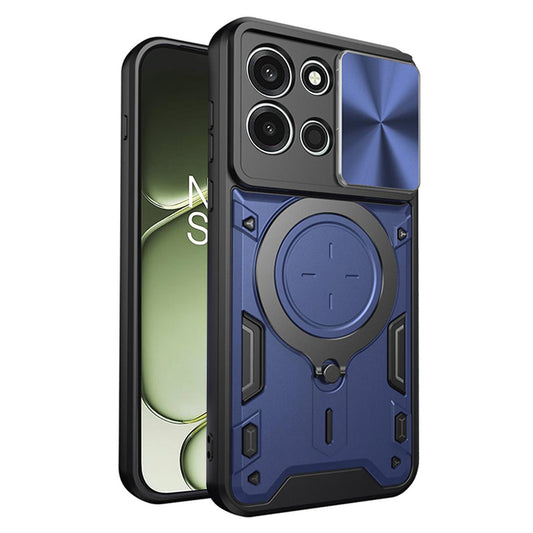 Hülle für OnePlus Nord 6, Techsuit, CamGuard Pro, Blau