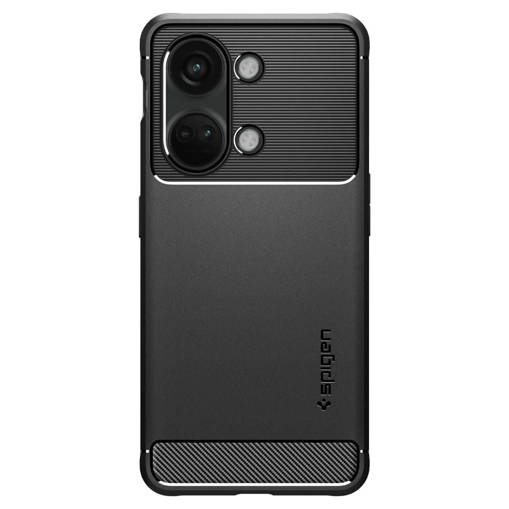 Hülle für OnePlus Nord 3, Spigen, Rugged Armor, Schwarz ACS05197