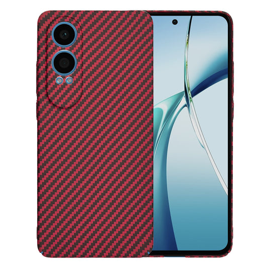 Hülle für OnePlus Nord CE4 Lite, Techsuit, Carbonite FiberShell, Rot