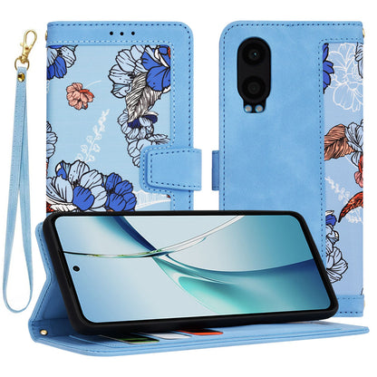 Hülle für OnePlus Nord CE4 Lite, Techsuit, FlipCraft, Blau