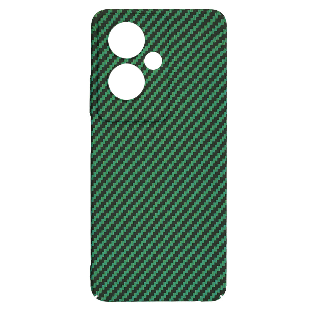 Hülle für OnePlus Nord N30 SE / Oppo A79, Techsuit, Carbonite FiberShell, Grün