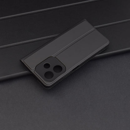 Hülle für Oppo A3 4G / A3, Techsuit, Magskin Book, Schwarz