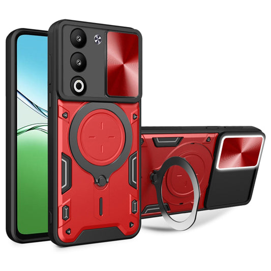 Case for Oppo A5 4G / A5 5G, Techsuit, CamGuard Pro, Red