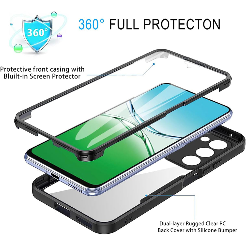Hülle für Oppo A5 4G / A5 5G, Techsuit, ColorVerse 360, Blau