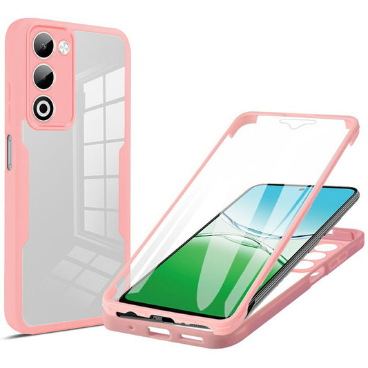 Hülle für Oppo A5 4G / A5 5G, Techsuit, ColorVerse 360, Rosa