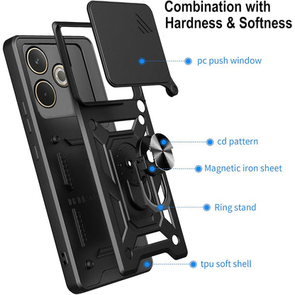 Case for Oppo A5 Pro 4G / A5 Pro, Techsuit, CamShield, Blue