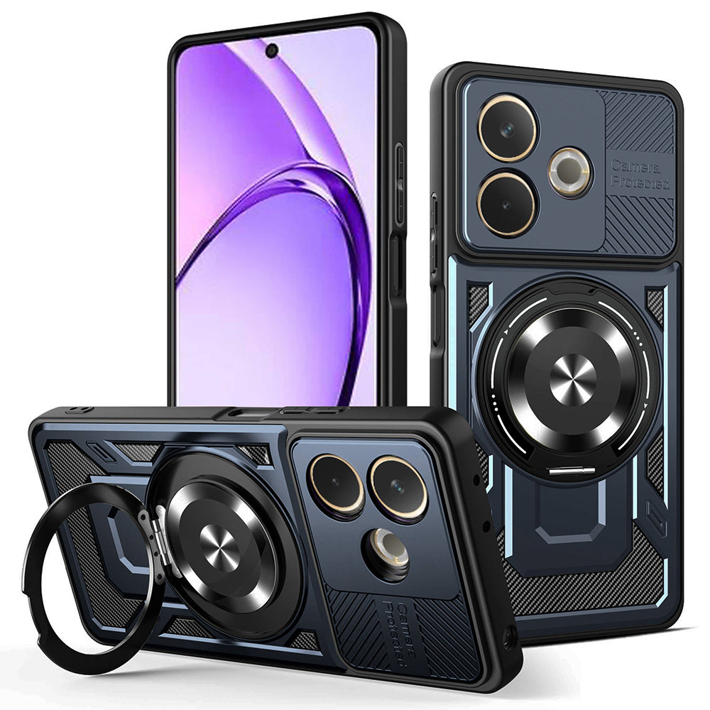 Hülle für Oppo A5 Pro 4G / A5 Pro, Techsuit, RuggedCam, Blau