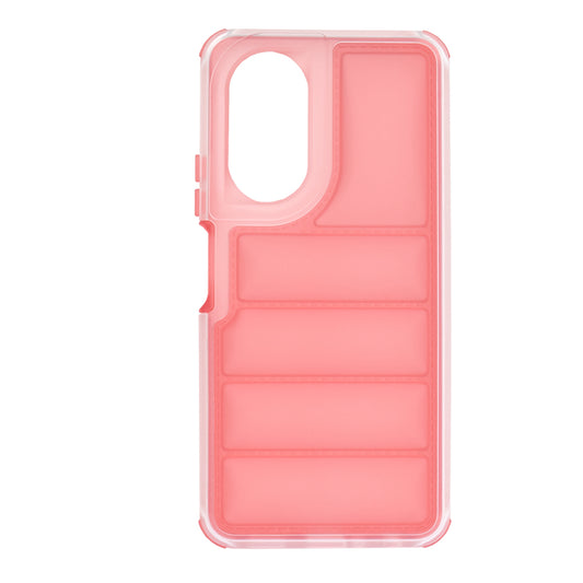 Hülle für Oppo A58 4G, Techsuit, Wave Shield, Rot
