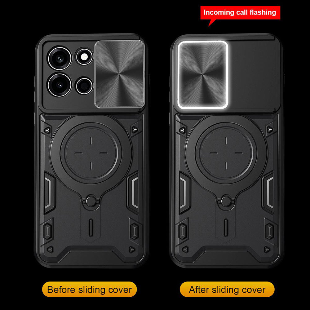 Hülle für Oppo A6 Pro 5G / A6 Pro 4G, Techsuit, CamGuard Pro, Rot