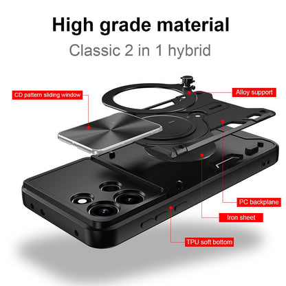 Hülle für Oppo A6 Pro 5G / A6 Pro 4G, Techsuit, CamGuard Pro, Rot