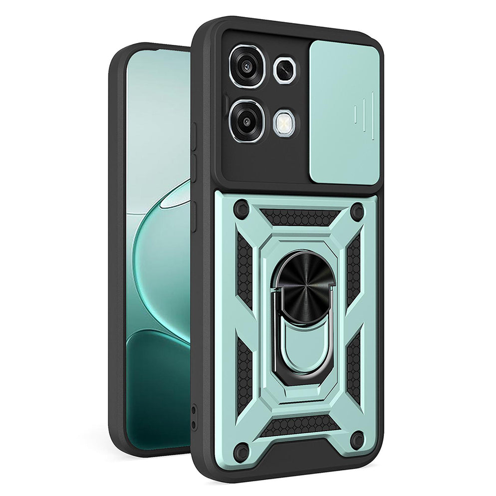 Case for Oppo A6 Pro 5G / A6 Pro 4G, Techsuit, CamShield, Green