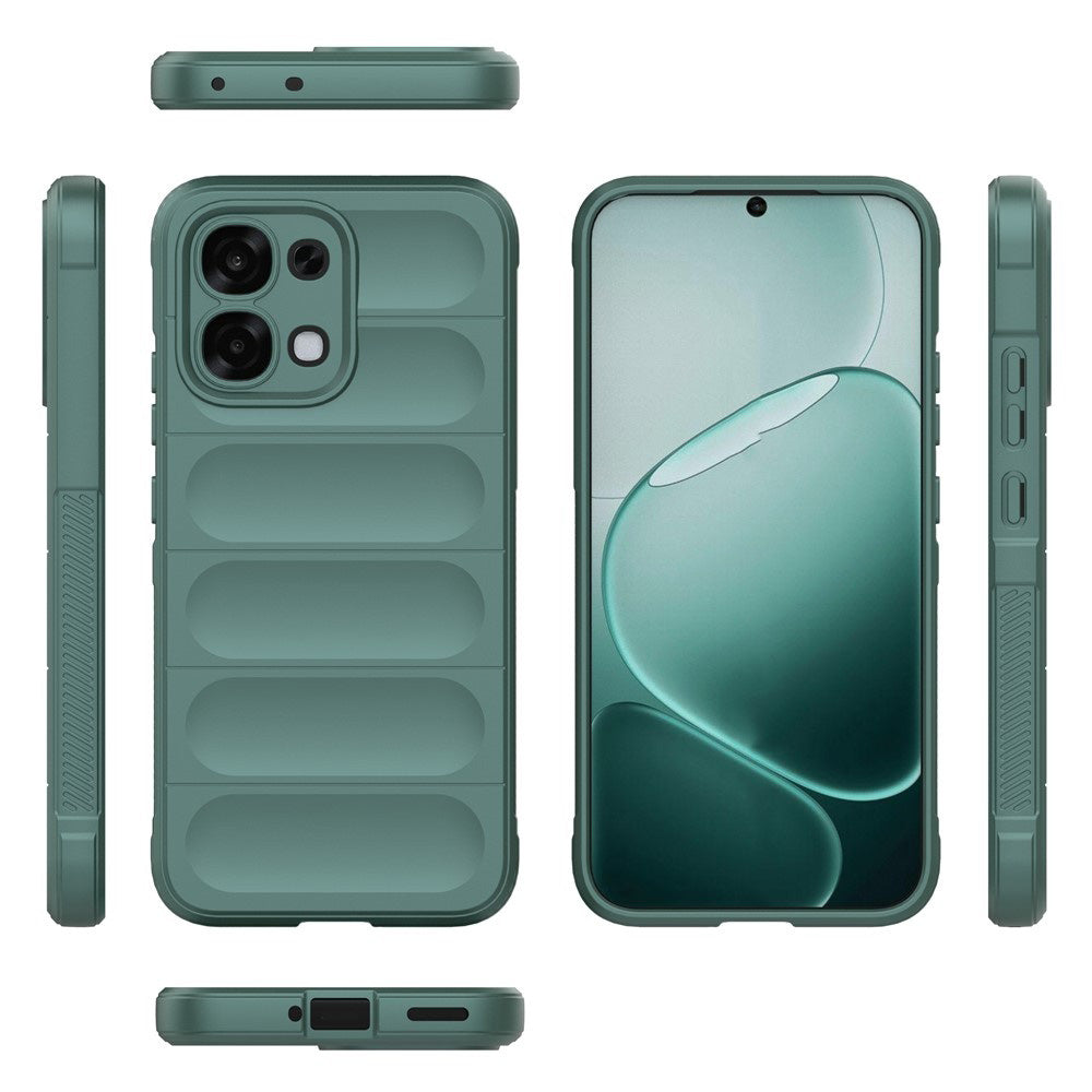 Hülle für Oppo A6 Pro 5G / A6 Pro 4G, Techsuit, Magic Shield, Grün