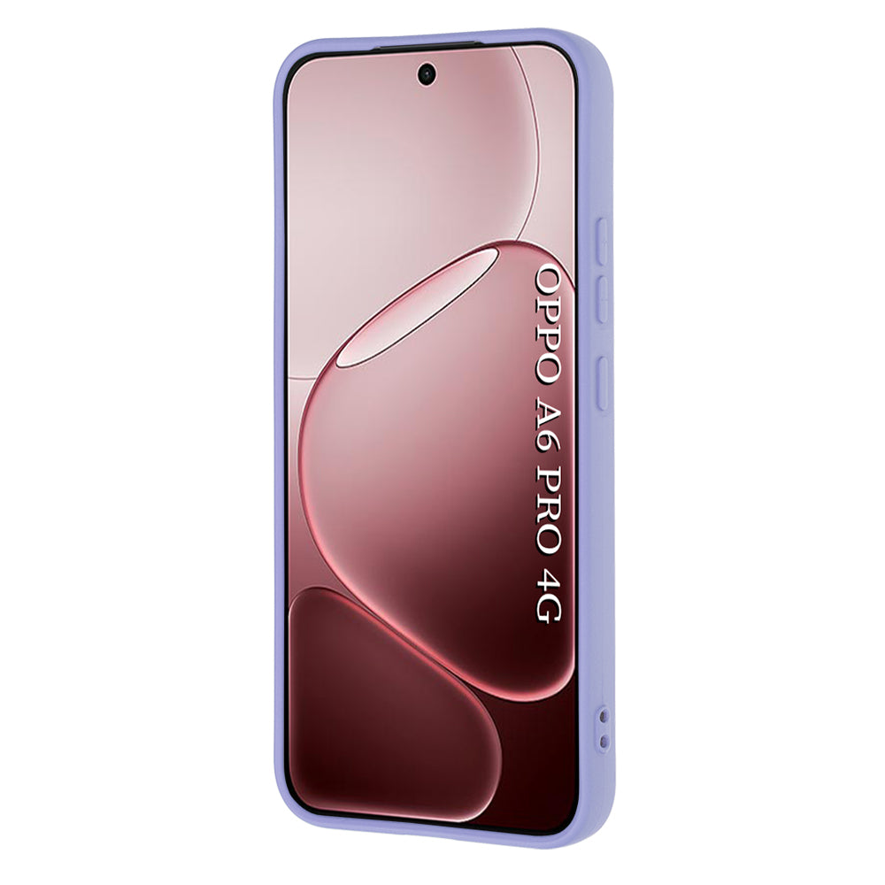 Hülle für Oppo A6 Pro 5G / A6 Pro 4G, Techsuit, SoftFlex, Hellviolett