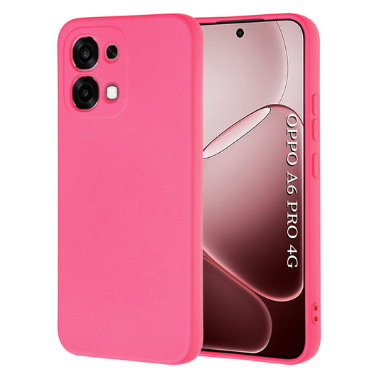 Hülle für Oppo A6 Pro 5G / A6 Pro 4G, Techsuit, SoftFlex, Dunkelrosa