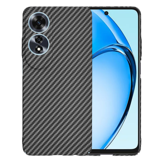 Hülle für Oppo A60, Techsuit, Carbonite FiberShell, Schwarz