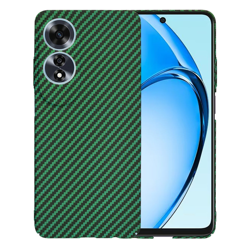 Hülle für Oppo A60, Techsuit, Carbonite FiberShell, Grün