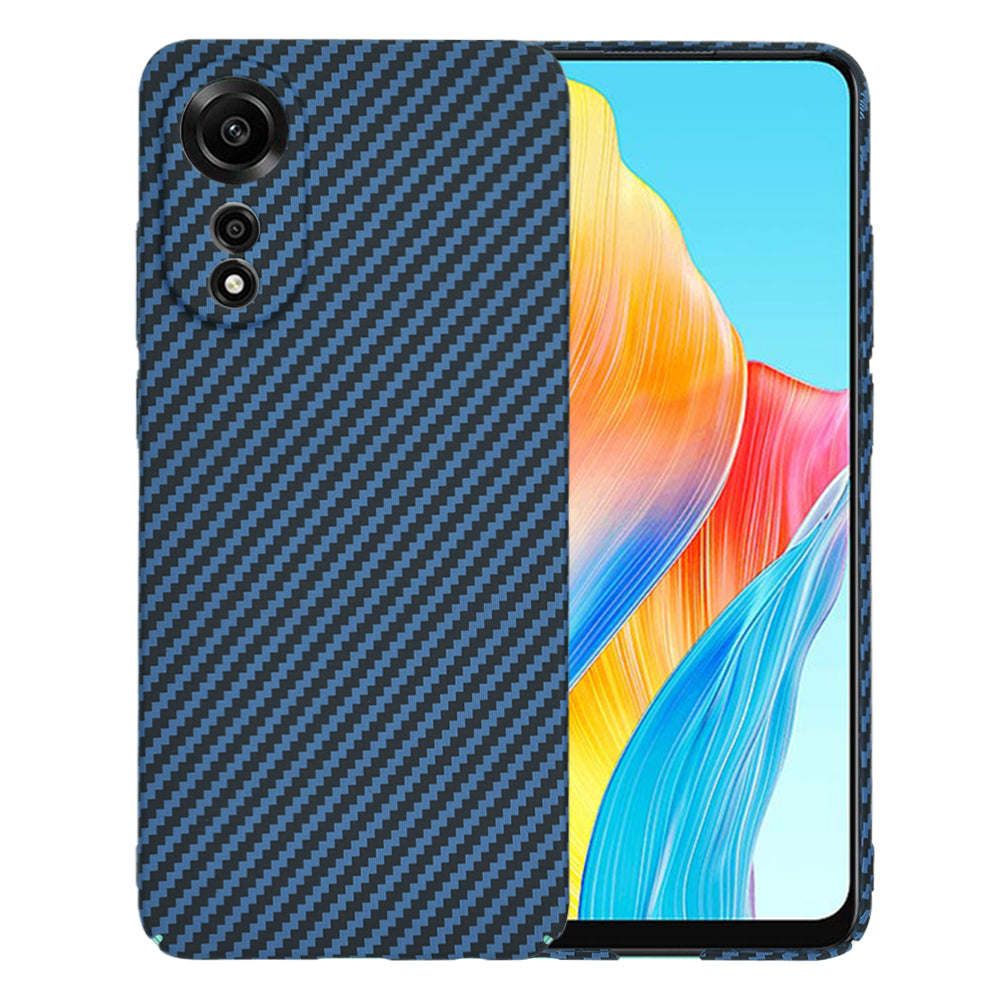 Hülle für Oppo A78 4G, Techsuit, Carbonite FiberShell, Türkis