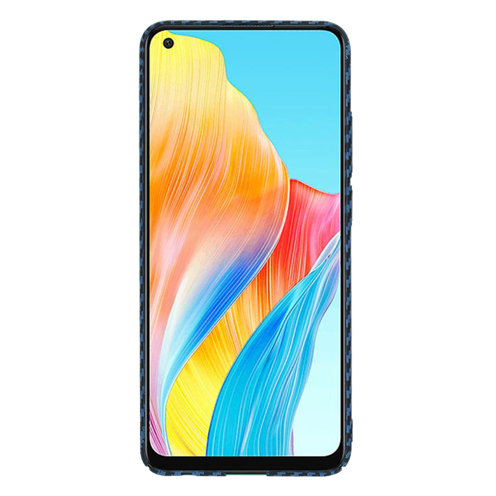 Hülle für Oppo A78 4G, Techsuit, Carbonite FiberShell, Türkis