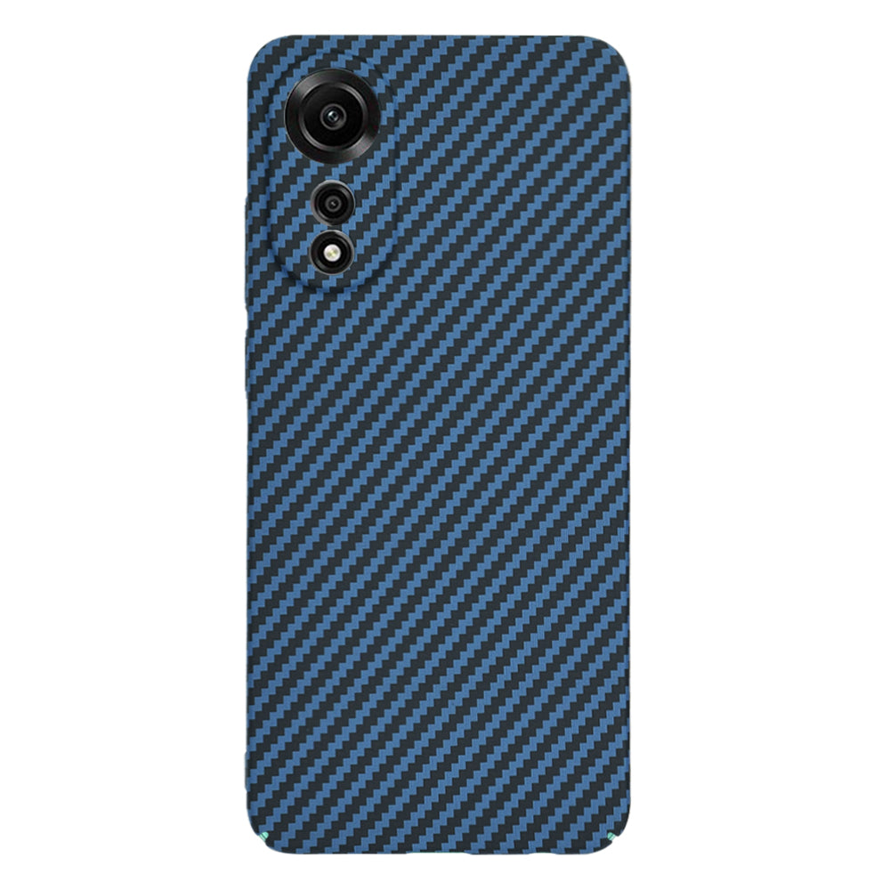 Hülle für Oppo A78 4G, Techsuit, Carbonite FiberShell, Türkis