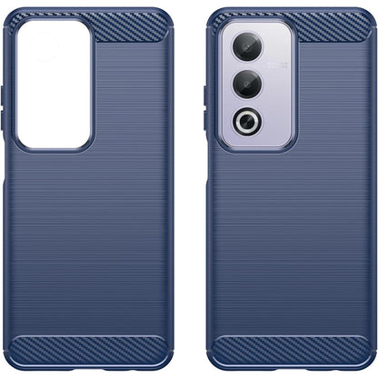 Hülle für Oppo A80, Techsuit, Carbon, Blau