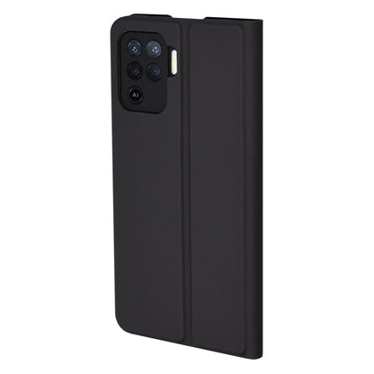 Hülle für Oppo A94 / Reno5 Lite, Techsuit, Magskin Book, Schwarz