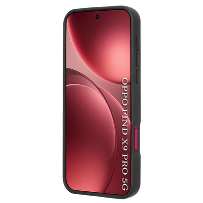 Hülle für Oppo Find X9 Pro, Techsuit, Glinth, Schwarz