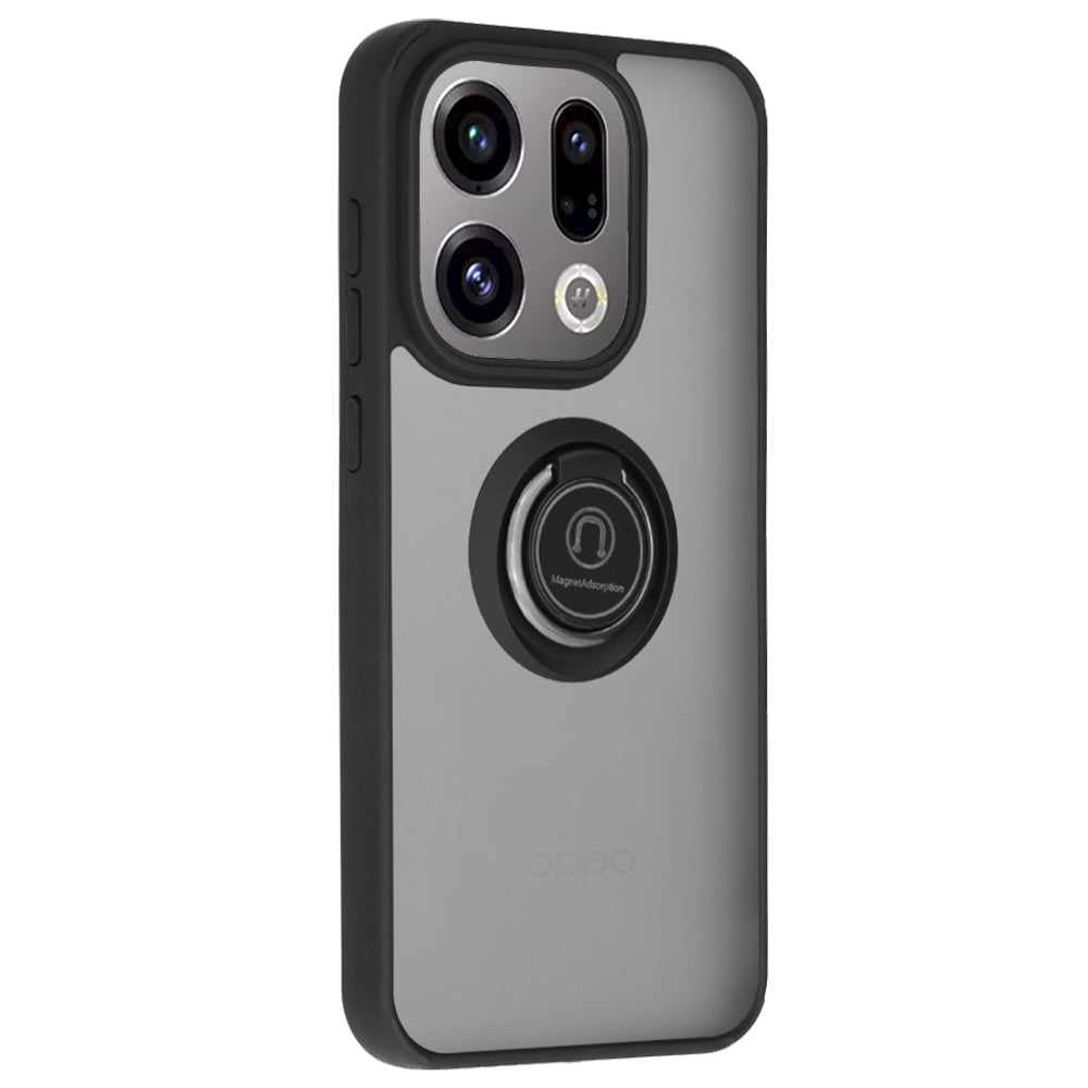 Hülle für Oppo Find X9, Techsuit, Glinth, Schwarz