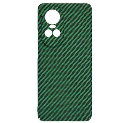 Case for Oppo Reno10 / Reno10 Pro, Techsuit, Carbonite FiberShell, Green
