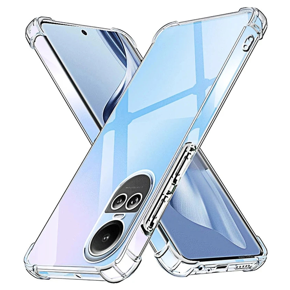 Hülle für Oppo Reno10 / Reno10 Pro, Techsuit, stoßfest klar, transparent