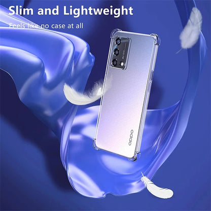 Hülle für Oppo Reno10 / Reno10 Pro, Techsuit, stoßfest klar, transparent