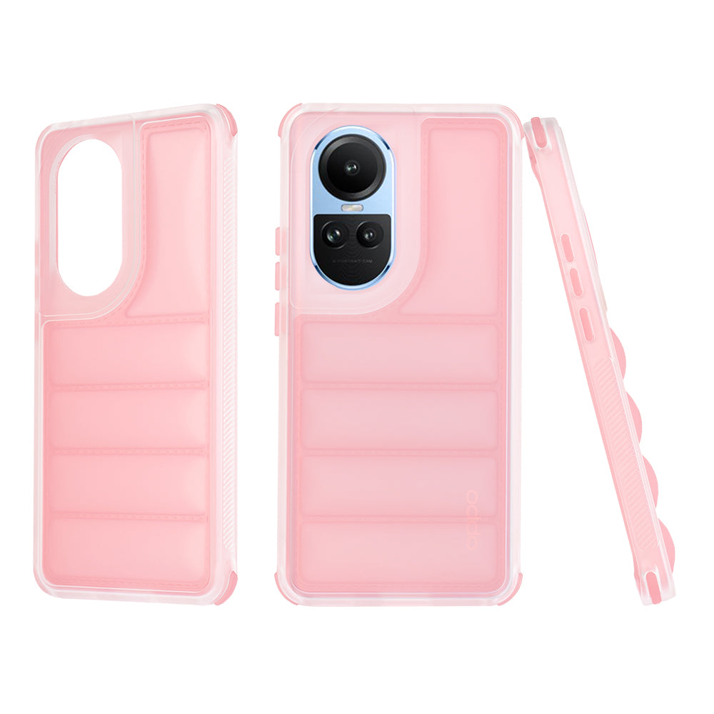 Hülle für Oppo Reno10 / Reno10 Pro, Techsuit, Wave Shield, Rosa
