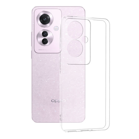 Hülle für Oppo Reno11 F, Techsuit, Klar, Transparent