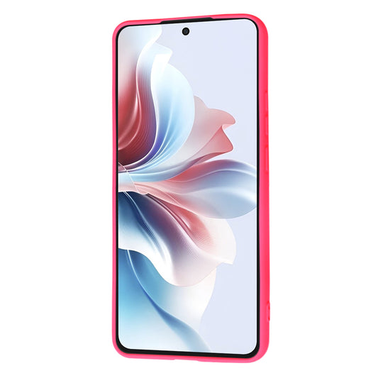 Hülle für Oppo Reno11 F, Techsuit, SoftFlex, Dunkelrosa