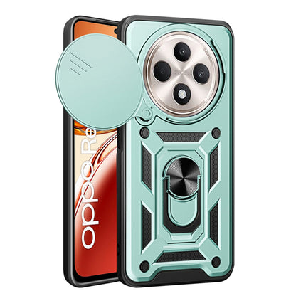 Hülle für Oppo Reno12 FS 5G / Reno12 FS 4G / Reno12 F 4G / Reno12 F, Techsuit, CamShield, Grün