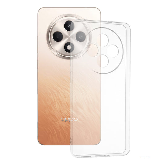 Hülle für Oppo Reno12 FS 5G / Reno12 FS 4G / Reno12 F 4G / Reno12 F, Techsuit, Klar, Transparent