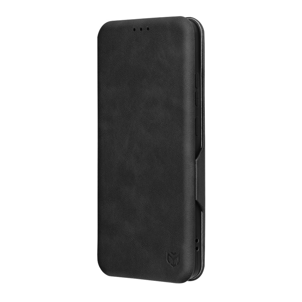 Hülle für Oppo Reno12 FS 5G / Reno12 FS 4G / Reno12 F 4G / Reno12 F, Techsuit, Safe Wallet Plus, Schwarz
