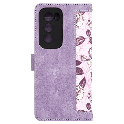Hülle für Oppo Reno12 Pro, Techsuit, FlipCraft, Lila