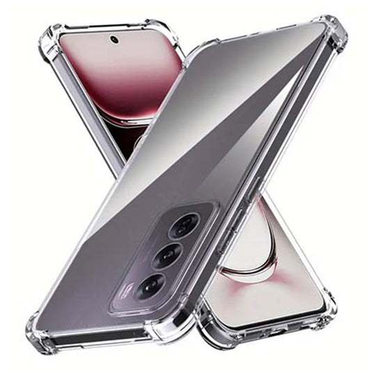 Hülle für Oppo Reno12 Pro, Techsuit, stoßfest klar, transparent