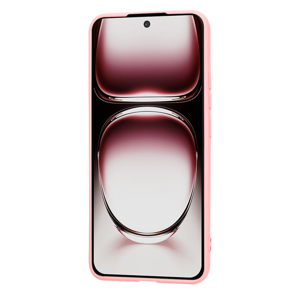 Hülle für Oppo Reno12 Pro, Techsuit, SoftFlex, Hellrosa