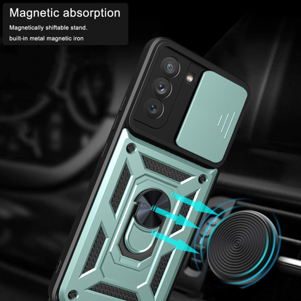 Case for Oppo Reno12, Techsuit, CamShield, Black