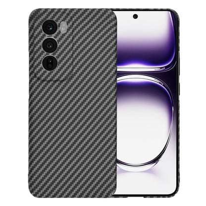 Hülle für Oppo Reno12, Techsuit, Carbonite FiberShell, Schwarz