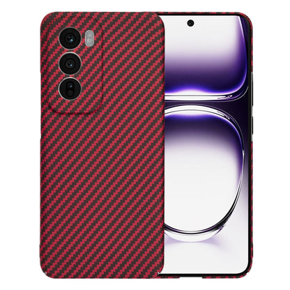 Hülle für Oppo Reno12, Techsuit, Carbonite FiberShell, Rot