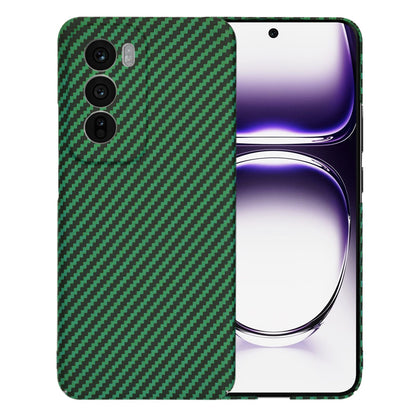 Hülle für Oppo Reno12, Techsuit, Carbonite FiberShell, Grün