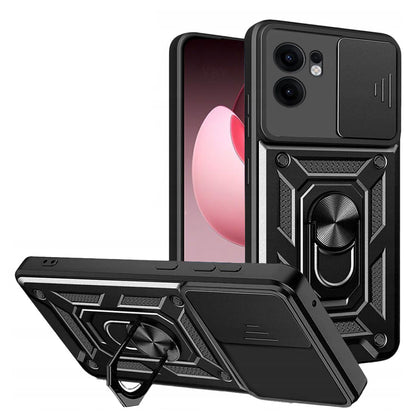 Case for Oppo Reno13 FS 5G / Reno13 F 4G / Reno13 F, Techsuit, CamShield, Black