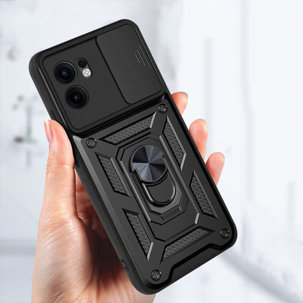Hülle für Oppo Reno13 FS 5G / Reno13 F 4G / Reno13 F, Techsuit, CamShield, Grün